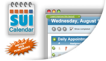 SUI Calendar 2.1 available now